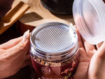春城烟雨 黑苦荞茶 荞麦茶 厂家批发 大凉山黑苦荞麦 胚芽茶 花茶图2