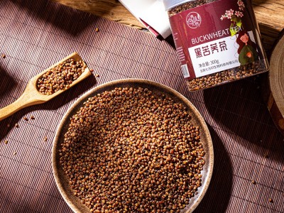 春城烟雨 黑苦荞茶 荞麦茶 厂家批发 大凉山黑苦荞麦 胚芽茶 花茶图3