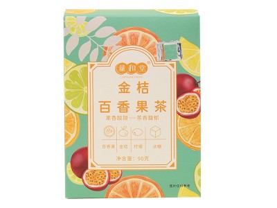 金桔柠檬百香果茶18克5袋青桔百香果茶 组合茶花果茶花草茶图4