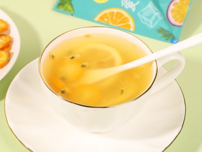 金桔柠檬百香果茶18克5袋青桔百香果茶 组合茶花果茶花草茶图3