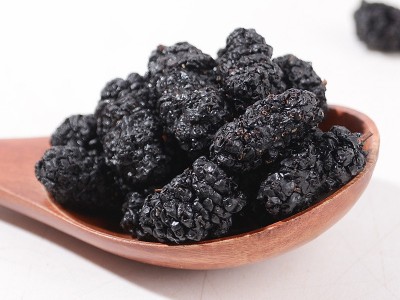 桑葚干批发 黑桑葚散装免洗无沙即食桑椹子 承接大货桑椹干图3
