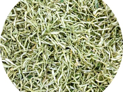 金银花带绒毛河南金银花 花茶散装批发 山银花 草茶 河南封丘茶叶图5