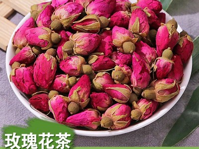 玫瑰花茶散装 山东平阴玫瑰干玫瑰花/重瓣红玫瑰云南玫瑰厂家批发图2