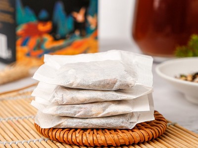 人参黄精五宝茶杜仲雄花枸杞茶黄精桑葚玛咖茶男人茶八宝茶袋泡茶图3