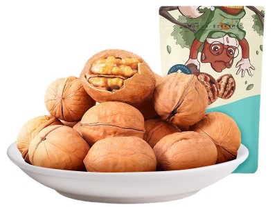 【三只松鼠_纸皮核桃120g/袋】零食坚果炒货特产薄皮原味图5