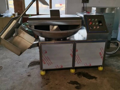果蔬切碎斩拌机 鸡鸭鱼肉制品斩切设备 全自动变频调速斩拌机商用图4