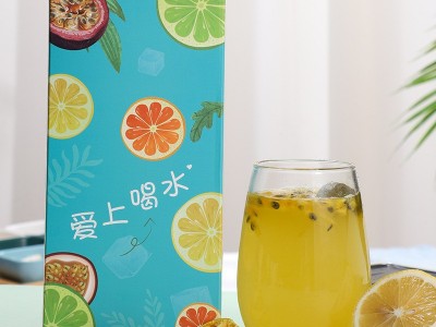 厂家直销百香果茶 金桔百香果茶网红组合茶大货图1