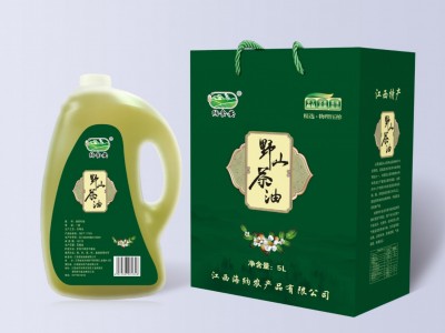 山茶油野山茶籽油500ml*2/ 1.5L*2瓶礼盒装江西特产茶子油批发图3