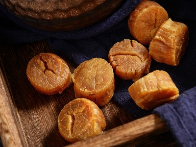大元贝干 65头日本北海道特产足干扇贝大瑶柱煲汤料海味干货图2