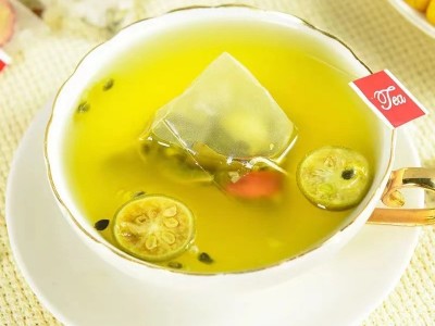 金桔百香果茶独立三角包5克花茶包水果茶冷泡茶山楂荷叶茶图3