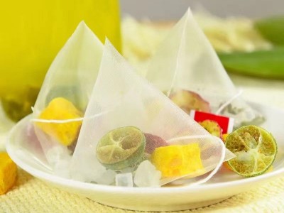金桔百香果茶独立三角包5克花茶包水果茶冷泡茶山楂荷叶茶图4
