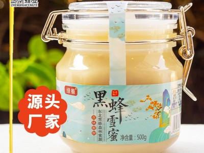 【正华】厂家蜂蜜批发500g卡扣瓶黑蜂雪蜜椴树蜜批发喜蜜结婚蜂蜜图1