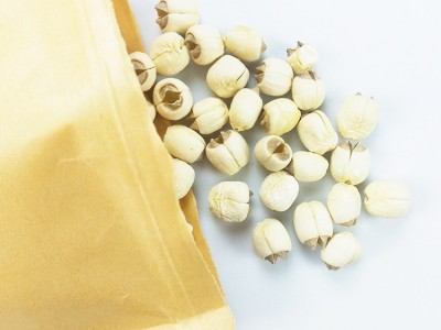 广昌农家莲子大颗无芯通芯莲子手工去皮农家广昌白莲空心干货莲子图2