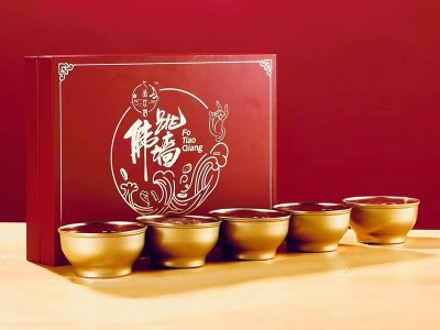 即食佛跳墙礼盒款批发260g5碗装海鲜商用高端金汤佛跳墙礼包图2