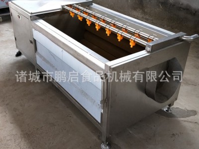 自动土豆去皮毛辊清洗机 萝卜海蛎子清洗机 小型不锈钢牡蛎去泥机图4