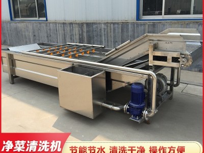 预制菜加工设备 喷淋式果蔬清洗机设备 大姜竹笋全自动气泡清洗机图3