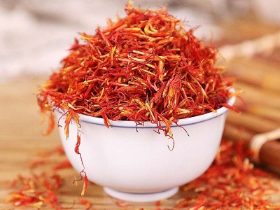 红花一手货源供应批发新疆长丝红花番红花西红花 中药材泡脚红花图3