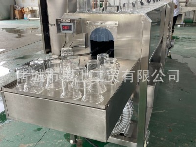 河北沧州河间全自动洗杯机 玻璃杯清洗烘干一体机 茶杯茶漏清洗机图3