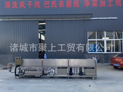 四川辣椒酱料瓶喷淋清洗机 洗油去尘实罐洗瓶机 清洗瓶烘干一体机图5