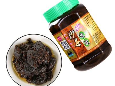 文香沙茶批发橄榄广东潮州特产下饭下菜早餐配粥菜佐料配饭二瓶装图1