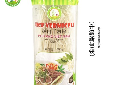 越南进口河粉干越香河粉米粉扁粉500g Rice noodles图2