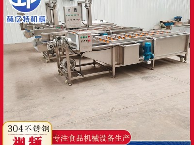 菜椒黄瓜气泡清洗机 金针菇清洗线 果蔬清洗设备 芒果清洗机图4