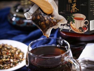 人参五宝十宝茶黄精桑葚男人肾茶十二宝固元硬汉茶枸杞茶网红产品图1