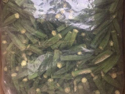 脱水果蔬脆酥脆黄秋葵干四斤一箱批发散装果蔬干休闲零食图2
