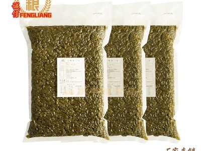 厂家直供 丰粮糖纳绿豆 即食糖纳豆绿豆3KG/袋 烘焙馅料糖蜜豆图2