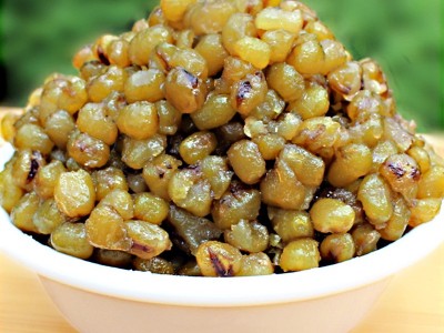 厂家直供 丰粮糖纳绿豆 即食糖纳豆绿豆3KG/袋 烘焙馅料糖蜜豆图5