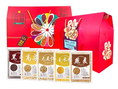 五谷杂粮礼盒 企业单位团购员工福利粗粮组合八宝粥中秋节礼品图5