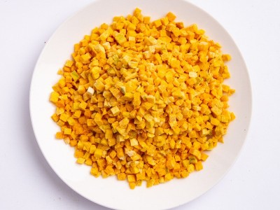 冻干蔬菜冻干样品 宠物零食轻食代餐方便速食原料 紫薯南瓜秋葵干图4