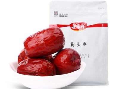 梁家河零食大枣子陕北红枣狗头枣开袋即食 零食大枣子500g图4