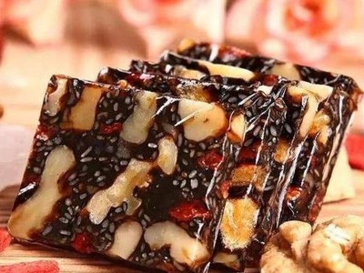 厂家批发阿胶糕 东阿原产阿胶固元糕500g一盒铁盒装 即食阿胶块片图2