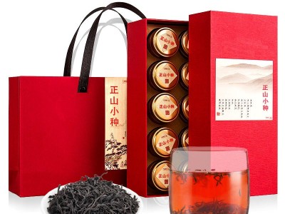 肉桂大红袍茶叶 正山小种红茶　小罐散装 金骏眉高档礼盒装 送礼图3