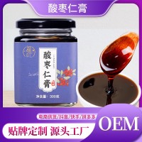 酸枣仁膏 莲子酸枣仁桑椹黄精膏滋 桂圆加工一件代发量大从优