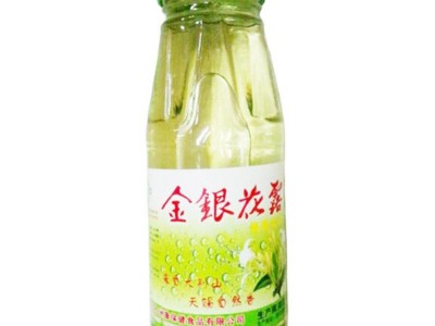 康药师野生金银花露维C银花露批发招商生产厂家12瓶装图片价格厂图1