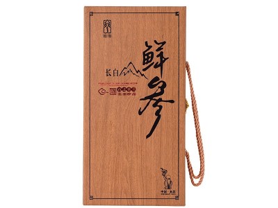 鲜参礼盒厂家批发皮质鲜参盒通用人参盒长白山鲜参泡沫盒现货现发图4