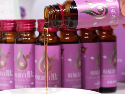 加工定制胶原蛋白肽饮品400ml礼盒装鳕鱼蔓越莓味胶原蛋白肽果饮图4