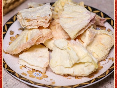 冻干菠萝干冻干菠萝片厂家散装现货净重批发菠萝脆片冻干水果批发图2