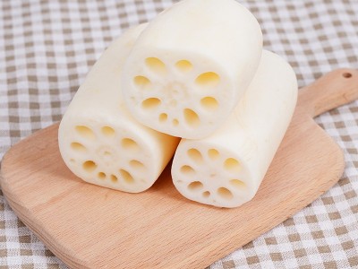新鲜莲藕加工 盐渍藕片藕丁藕段 糯米藕剁椒藕清水藕图2