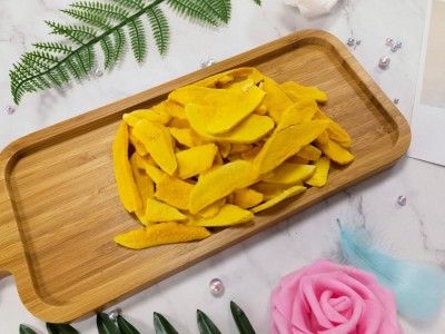 厂家直供冻干芒果 冻干芒果片 脱水即食芒果水果干批发大小包装图4