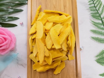 厂家直供冻干芒果 冻干芒果片 脱水即食芒果水果干批发大小包装图3