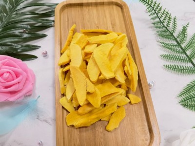 厂家直供冻干芒果 冻干芒果片 脱水即食芒果水果干批发大小包装图5