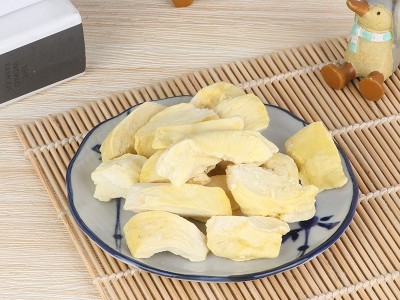 金枕头冻干榴莲 榴莲块 大小包装代加 工 水果脆榴莲条干现货批发图3