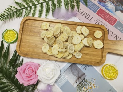 厂家直供冻干香蕉冻干香蕉片脱水水果批发大小包装图4