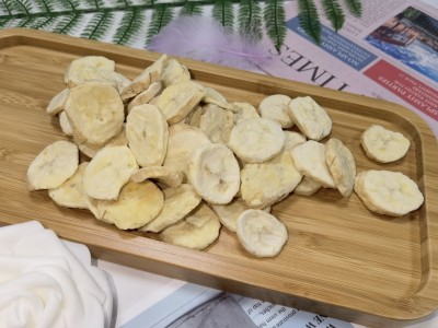 厂家直供冻干香蕉冻干香蕉片脱水水果批发大小包装图5