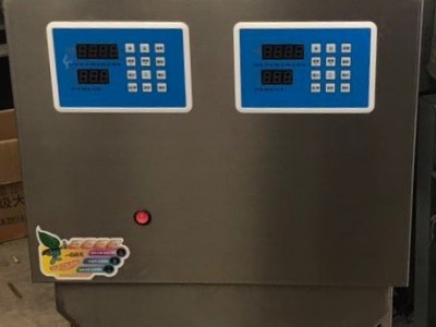 双头大容量颗粒分装机全自动多功能粉末杂粮大米茶叶定量灌装机图4