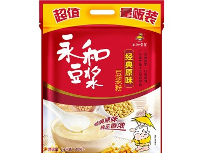 永和豆浆经典原味甜味原磨豆浆豆奶粉早餐燕麦搭档多口味图4