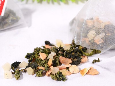 蜜桃乌龙茶 三角包茶花果茶冷泡茶茶OEM花茶贴牌代发水果茶果粒茶图4